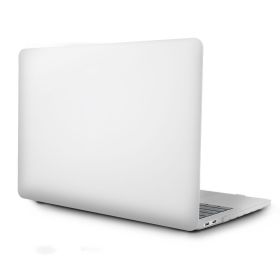 Computer Jacket Frosted Crystal Transparent Black (Option: Frosted transparent-2020air13)