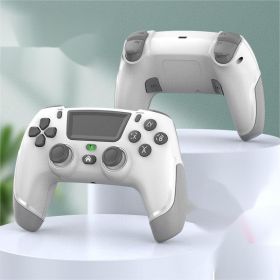 Wireless Bluetooth Controller Computer TV Six-axis Motion Sensing (Color: White)