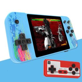 The New G3 Handheld Game Console Horizontal Screen Retro Nostalgic Arcade (Option: Double blue-USB)