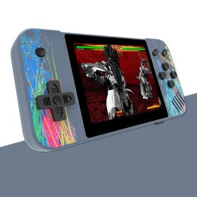 The New G3 Handheld Game Console Horizontal Screen Retro Nostalgic Arcade (Option: Single gray cyan-USB)