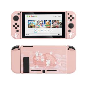 TPU Handle Soft Shell Portable Fall Prevention Game Peripheral Accessories (Option: Bun protective shell)