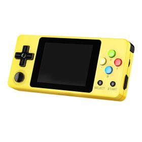 The Second Generation Horizontal Version Of The Game Console Mini Handheld Arcade (Color: Yellow)