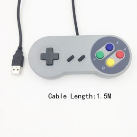 PC Computer Game Super Handle (Option: Silver Gray-2pcs)